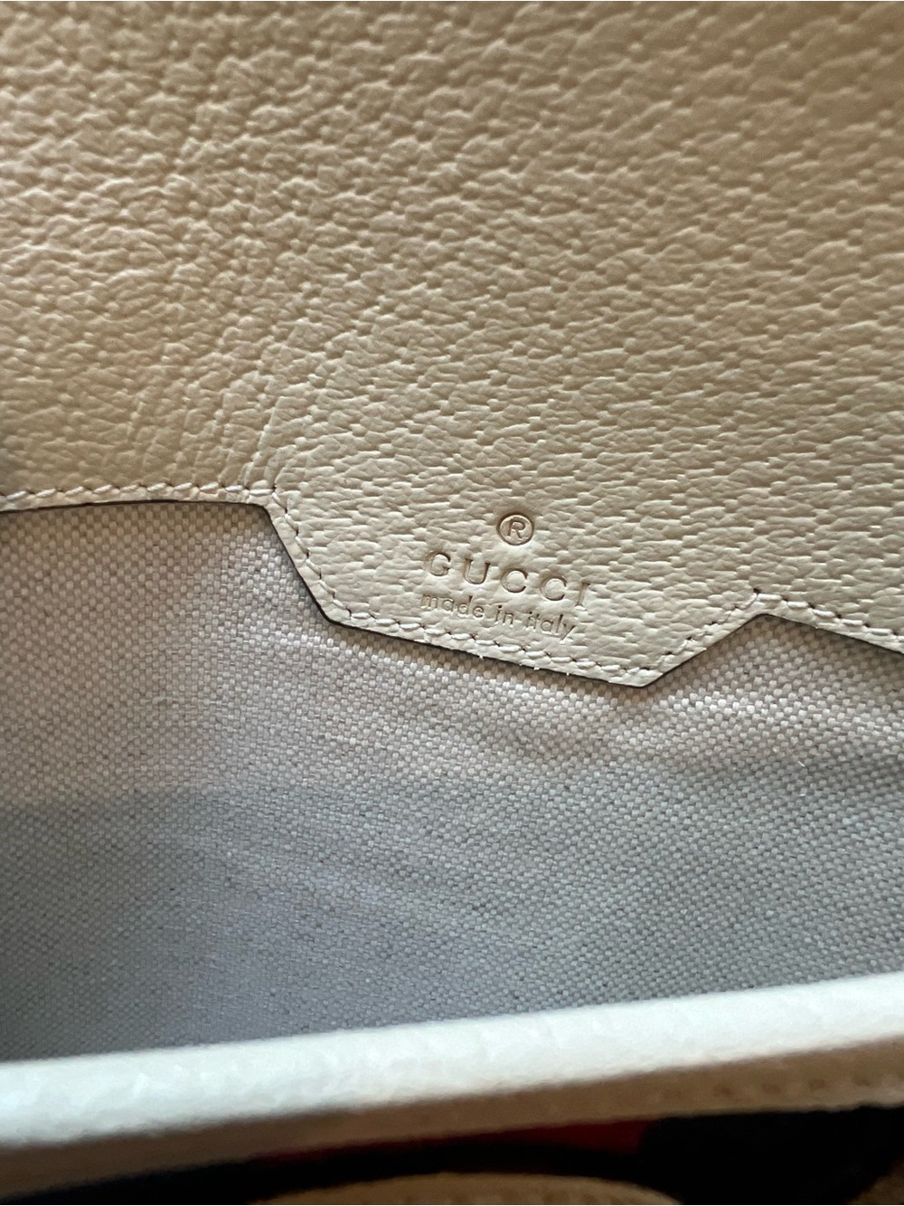 New GG Supreme Monogram Web Small Ophidia Belt Bag 95 38 Beige Ebony White - Picture 8 of 12